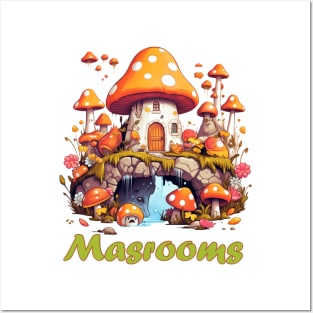 Porcini mushrooms Posters and Art